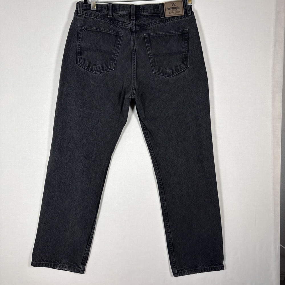 Y2K Wrangler Black Denim Authentics 36 X 31